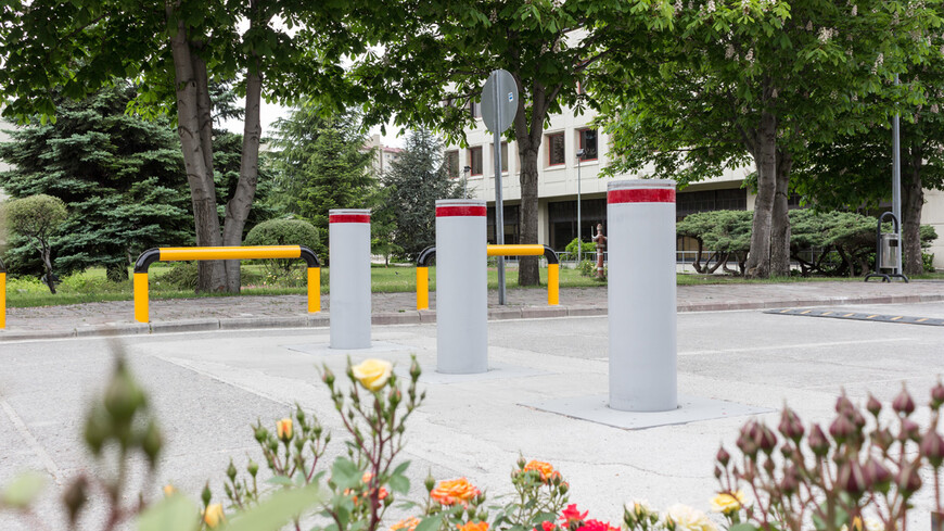 Ozak TBD 220/H80 BOLLARD SET(3 BOLLARD POSTS)