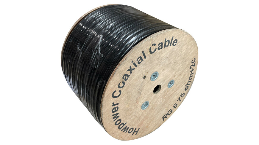 WesternSecurity WS-RG59+2x0.75+1.3MSG 300m Black WesternSecurity WS-RG59+2x0.75+1.3MSG 300m Black