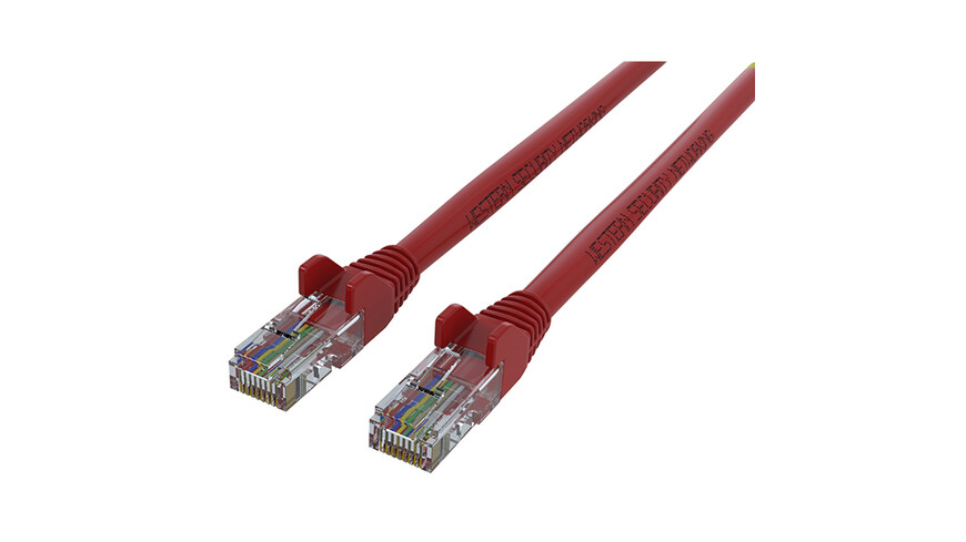 WS Networking WSN-P UTP C6 2m Red