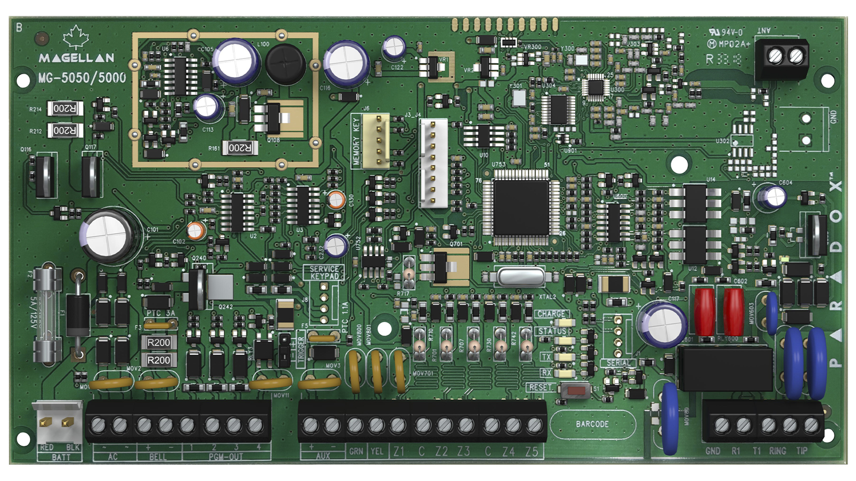 Paradox MG-5050/PCB