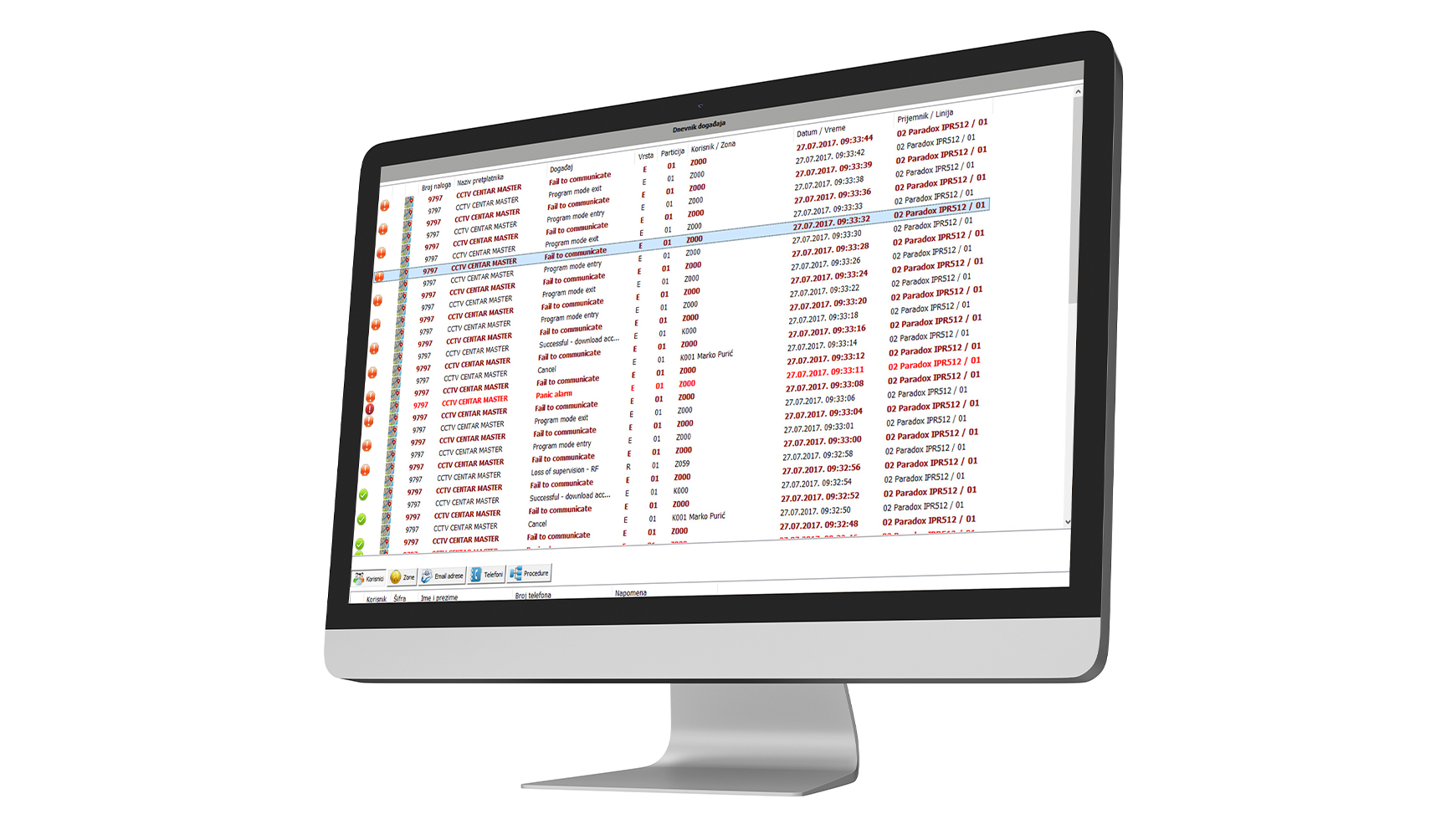 Master MMS 3.0 za Paradox IPR512