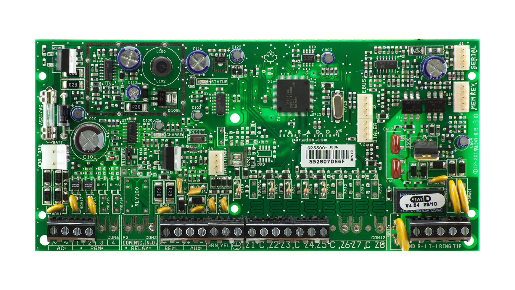 Paradox SP5500+/PCB